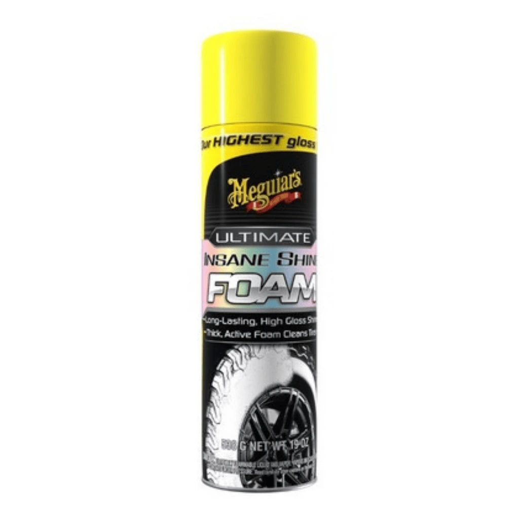 Meguiar’s Ultimate Insane Shine Foam – pěna na čištění a lesk pneumatik (538 g)