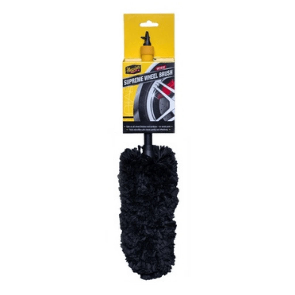 Meguiar’s Supreme Wheel Brush – Medium – mikrovláknový kartáč na kola (35 cm)