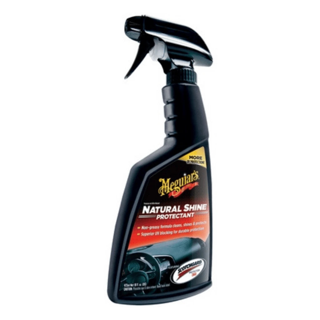 Meguiar’s Natural Shine Vinyl & Rubber Protectant – ochrana interiérových plastů (473 ml)