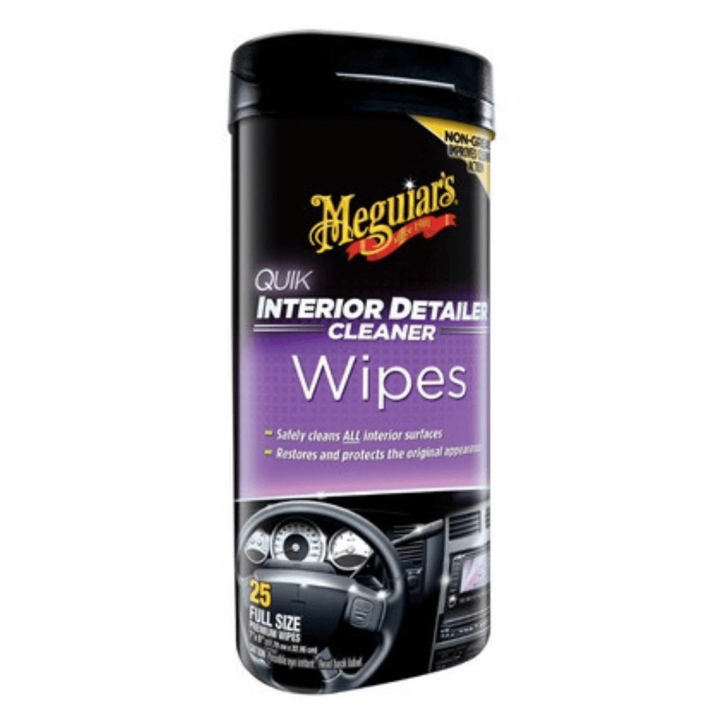 Meguiar’s Quik Interior Detailer Wipes – ubrousky na údržbu interiéru (25 ks)