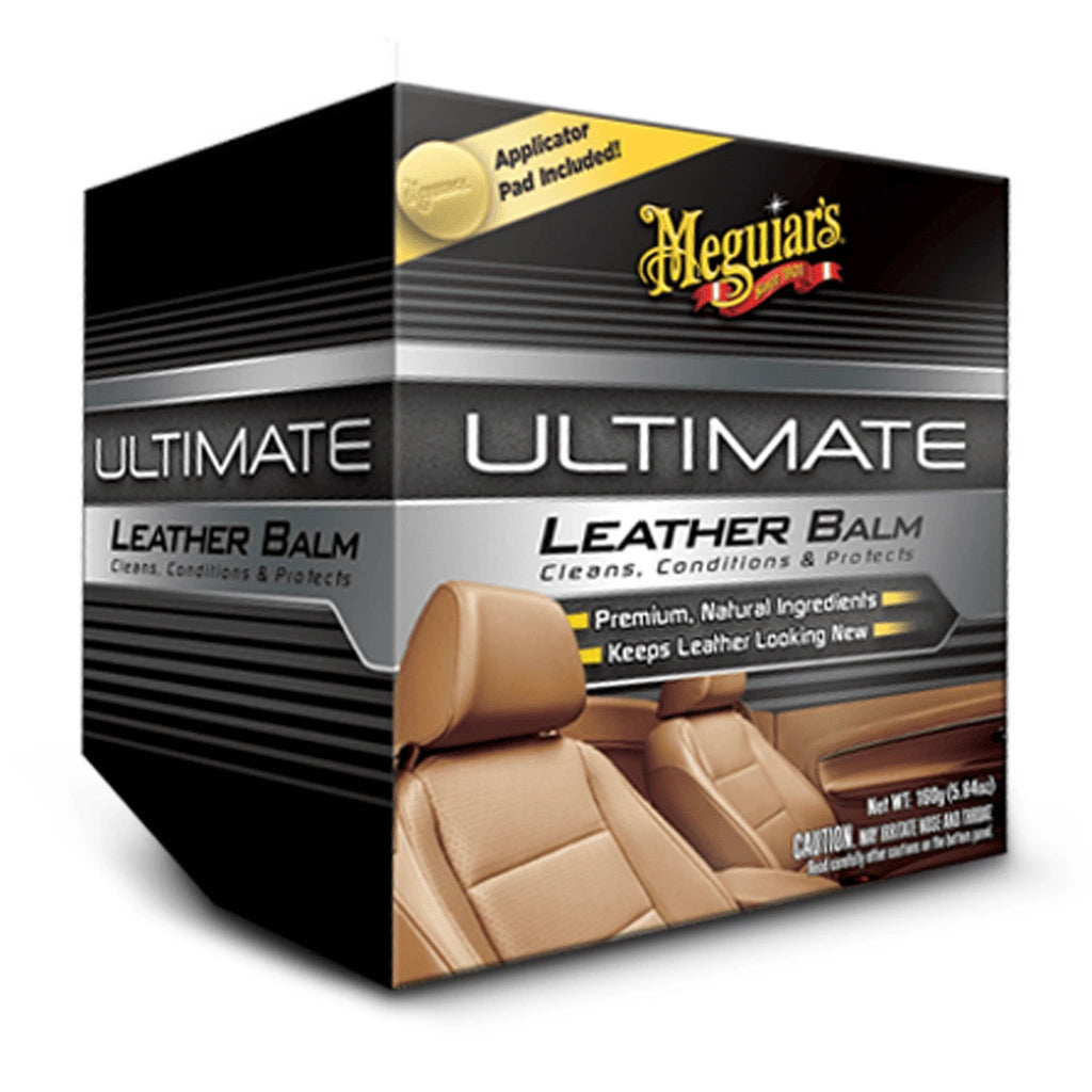 Meguiar’s Ultimate Leather Balm – luxusní balzám na kůži (160 g)